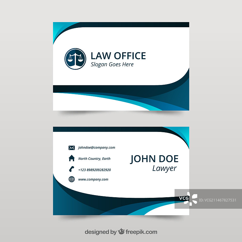 律师名片模板图片素材