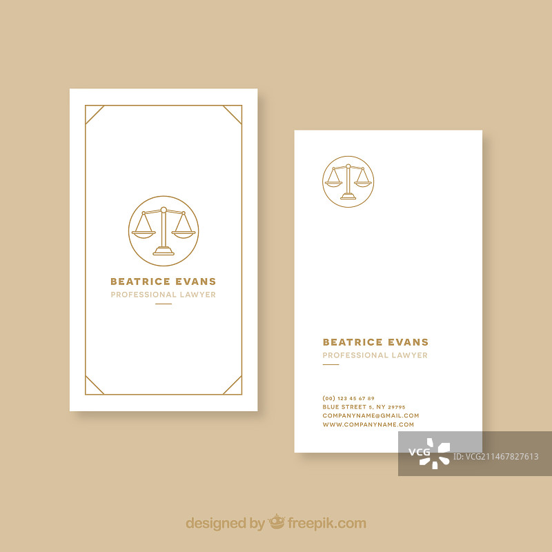 律师名片模板图片素材
