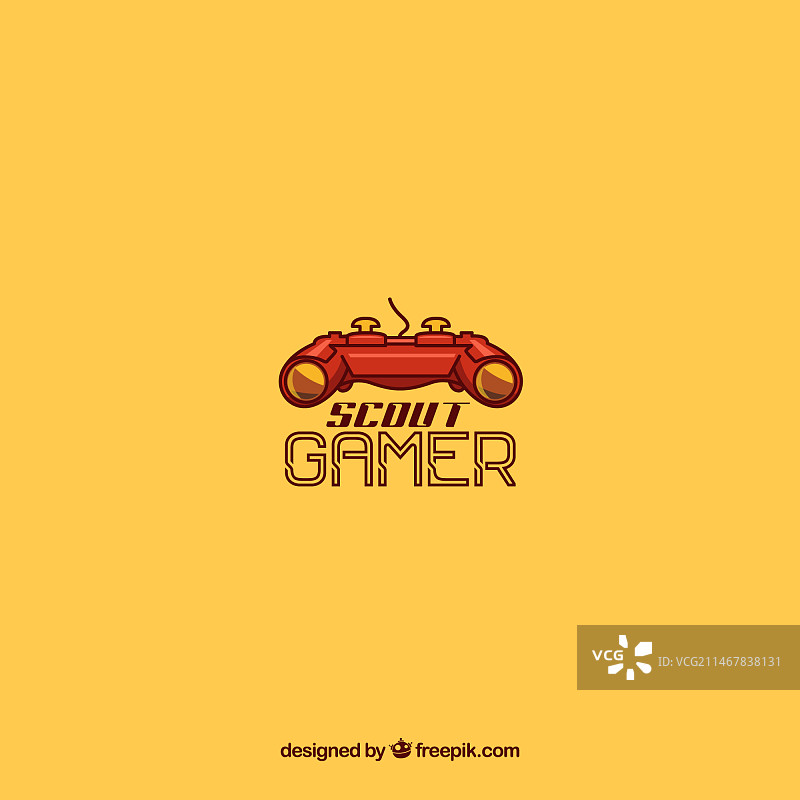 现代风格游戏Logo模板图片素材