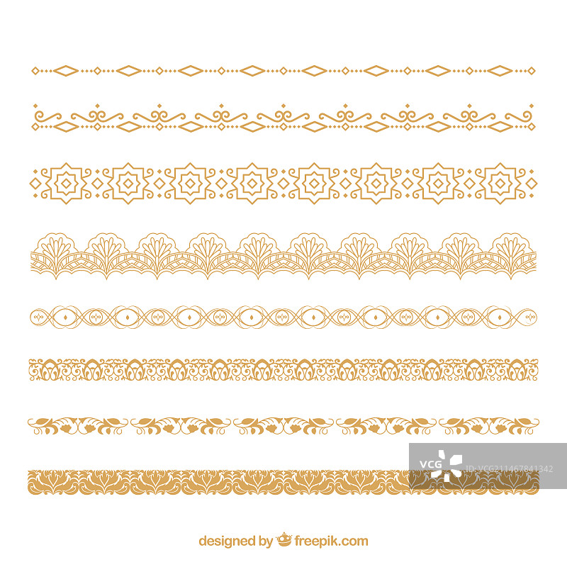 证书装饰图案合集图片素材