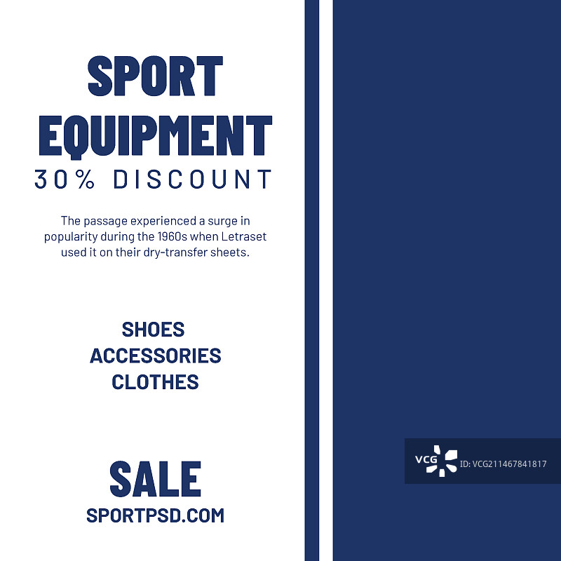 沙滩排球宣传单模板图片素材