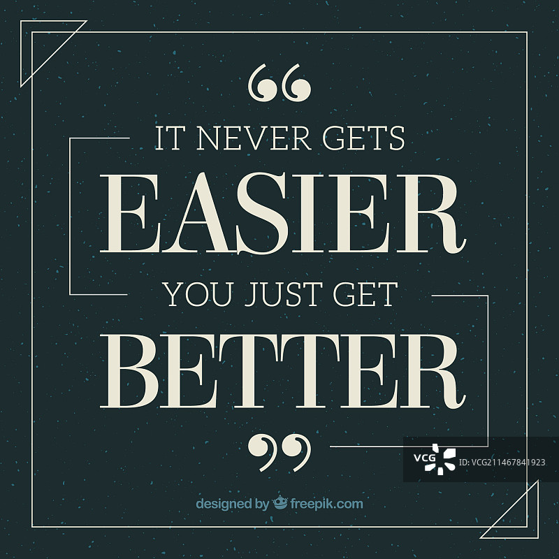 带励志语录的现代构图图片素材