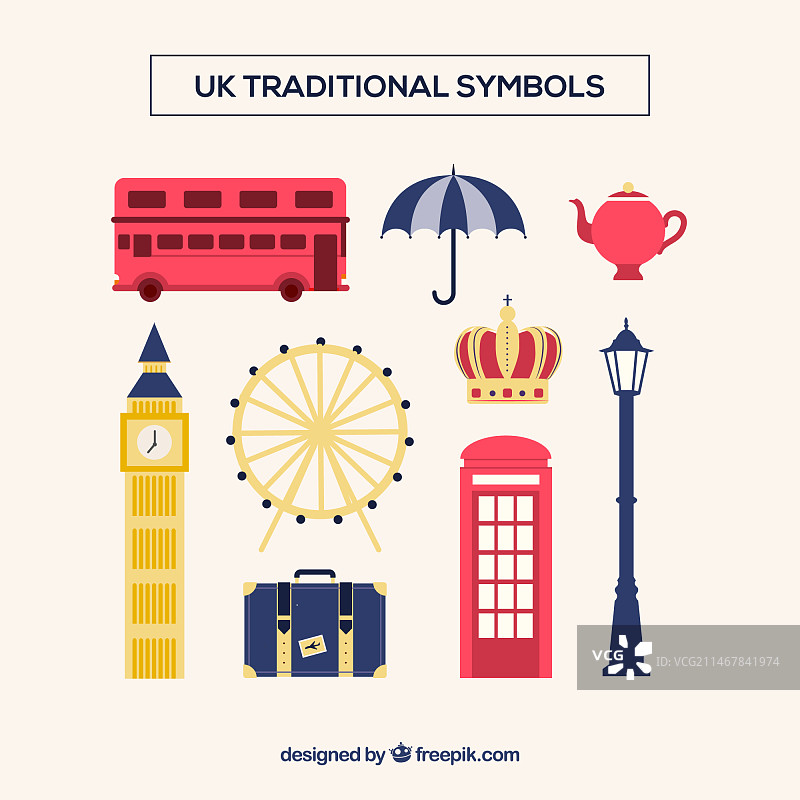 英国传统符号图片素材