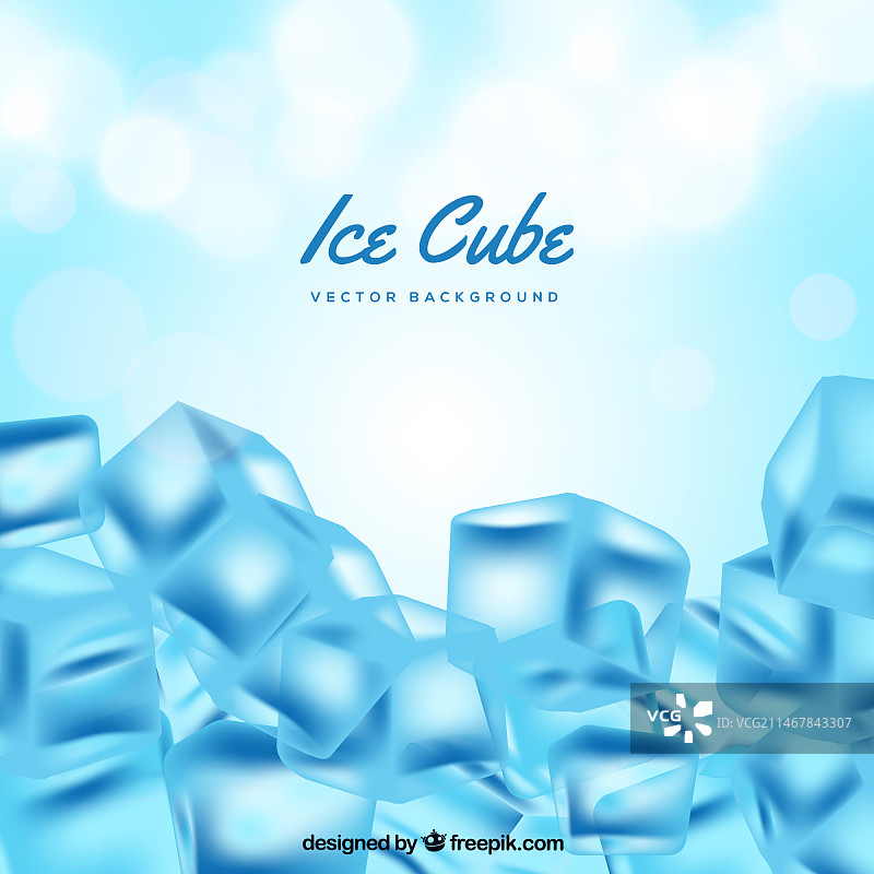 冰块背景图片素材