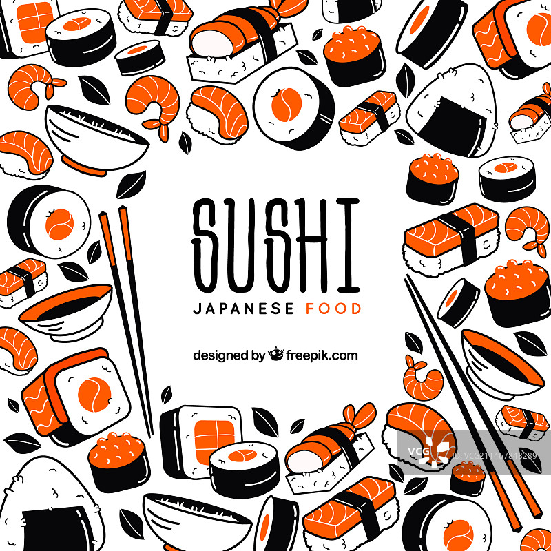 寿司背景图片素材