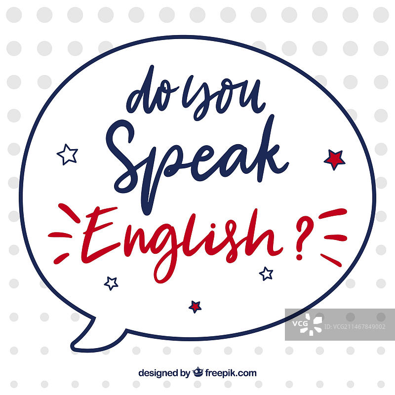 你会说英语吗？背景字样图片素材