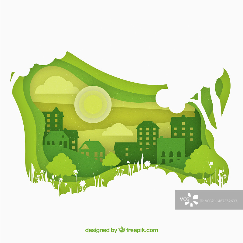 生态系统概念图片素材