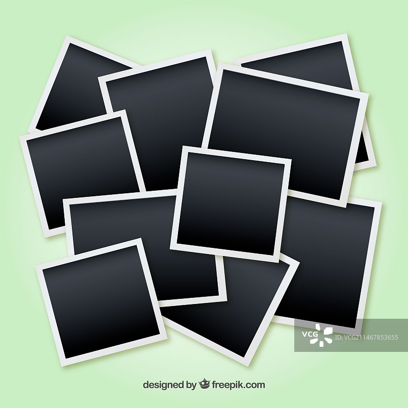 凌乱的照片墙图片素材