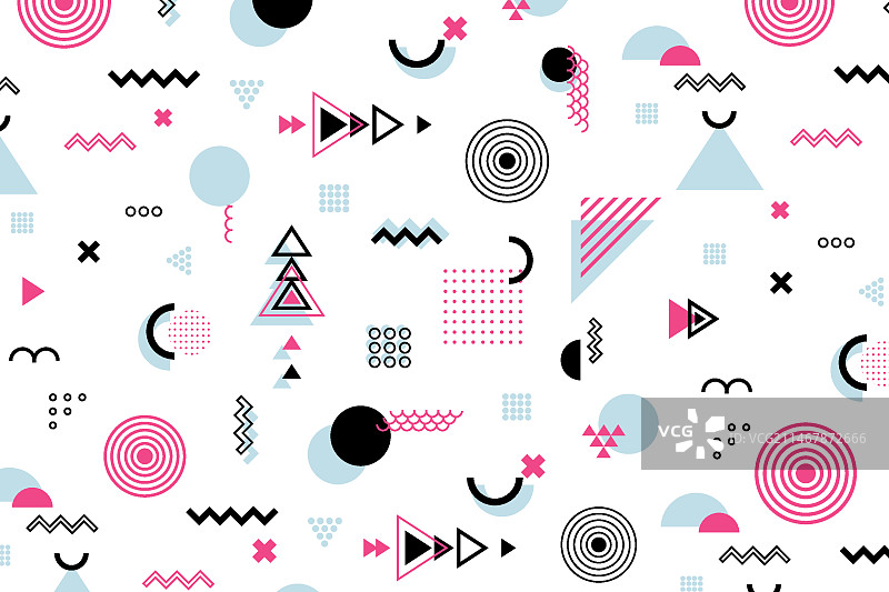 扁平风几何形状背景图片素材