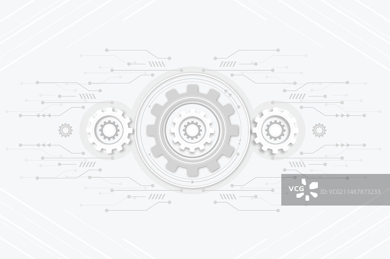 白色科技背景图片素材