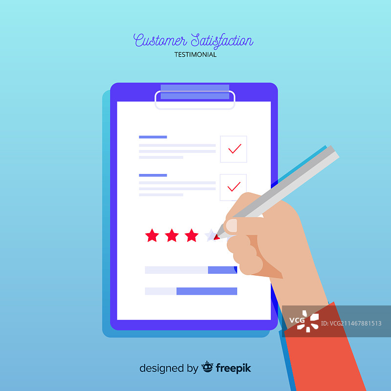 客户满意度评价图片素材