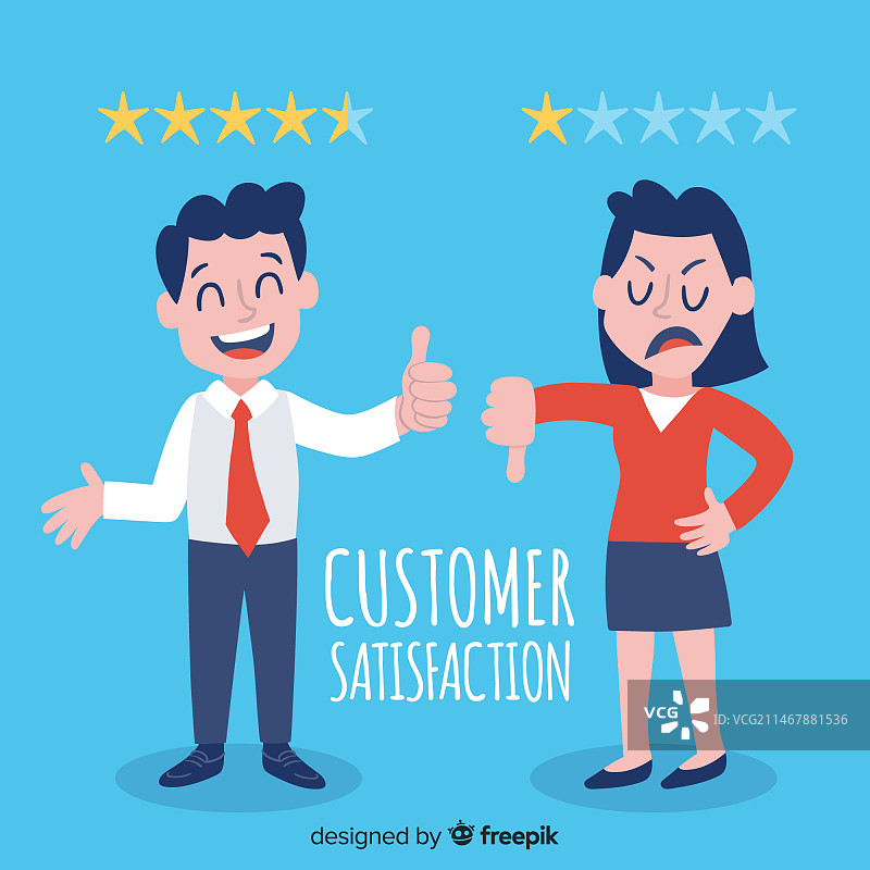客户满意度评价图片素材