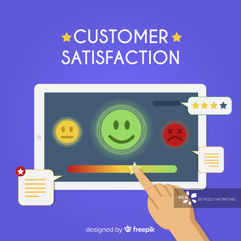 客户满意度评价图片素材