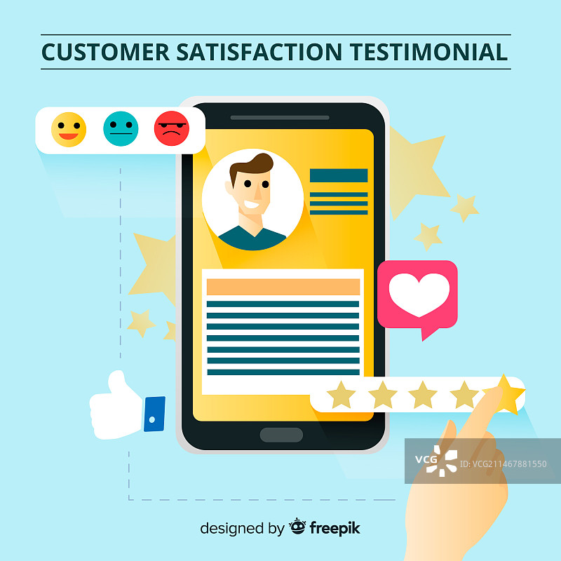 客户满意度评价图片素材