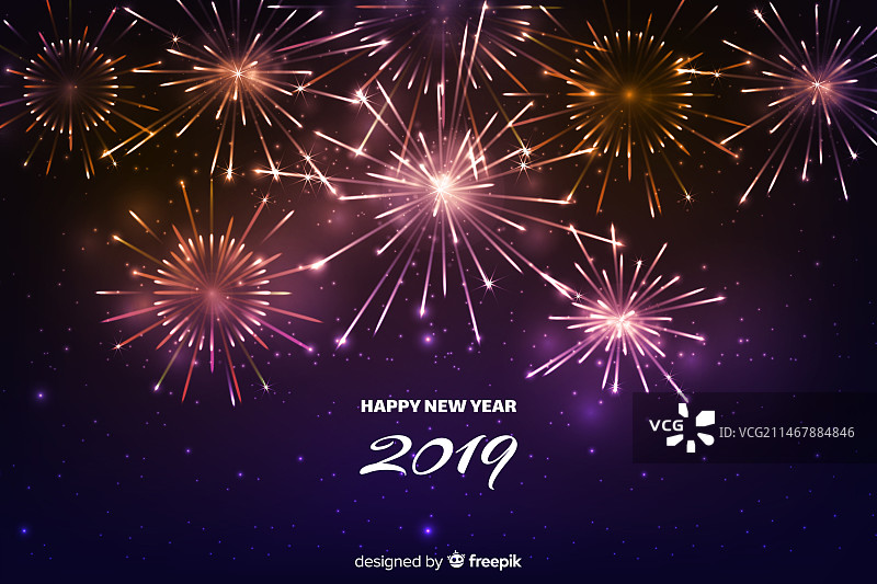 2019新年背景图片素材