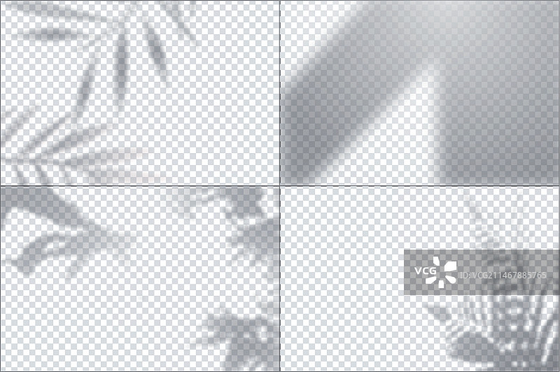 透明阴影叠加效果图片素材