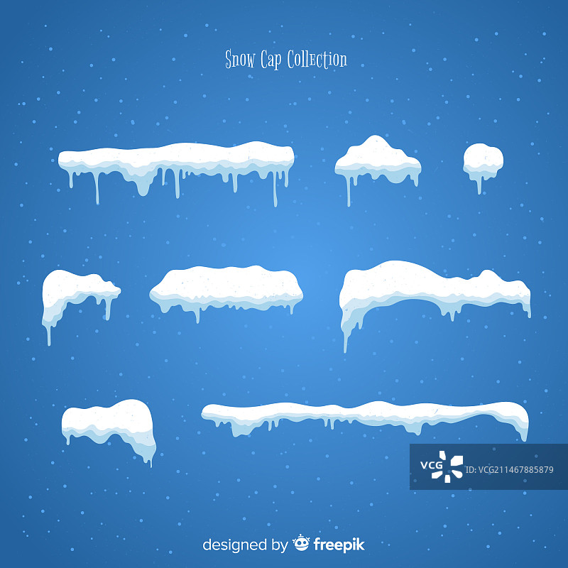 雪帽合集图片素材