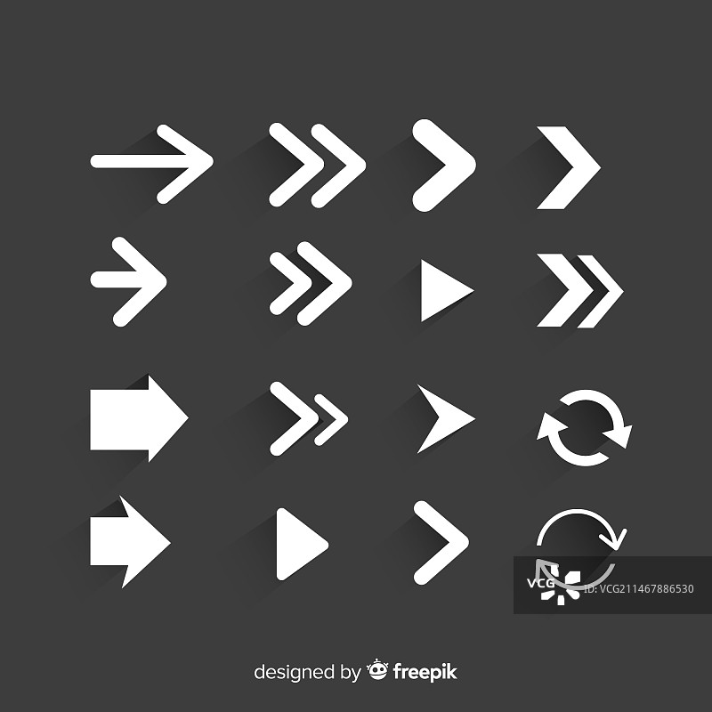 现代创意箭头合集图片素材