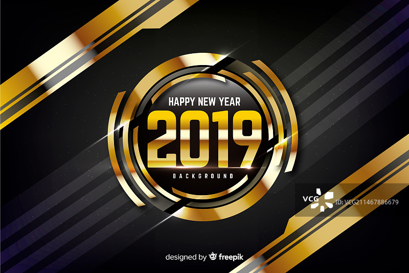 2019新年背景图片素材