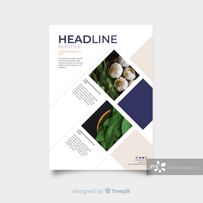 商业传单模板图片素材