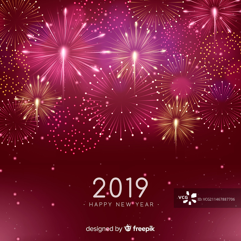 2019新年背景图片素材