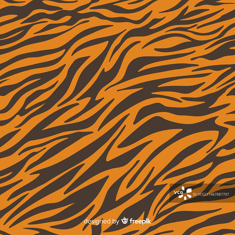 虎纹图案图片素材