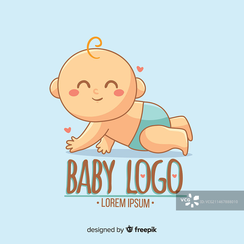 婴儿主题Logo图片素材