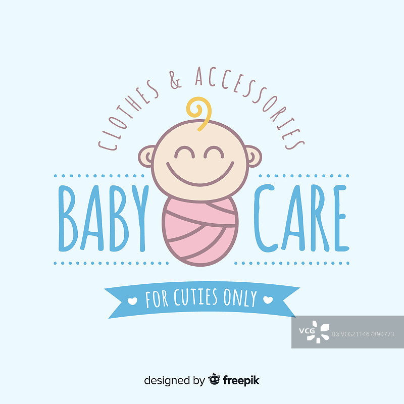 婴儿Logo模板图片素材