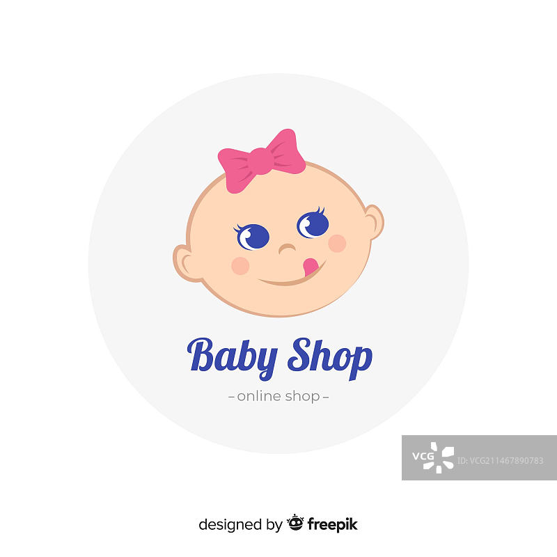 婴儿Logo模板图片素材