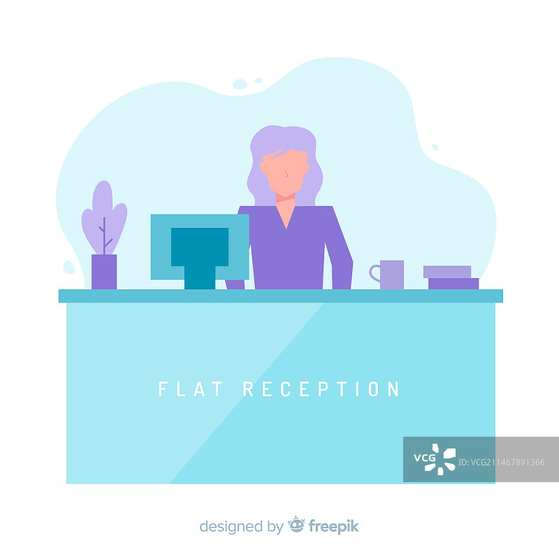 接待处图片素材