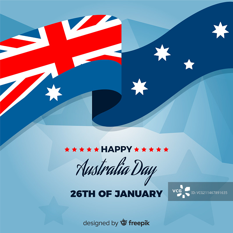 澳大利亚日背景图片素材