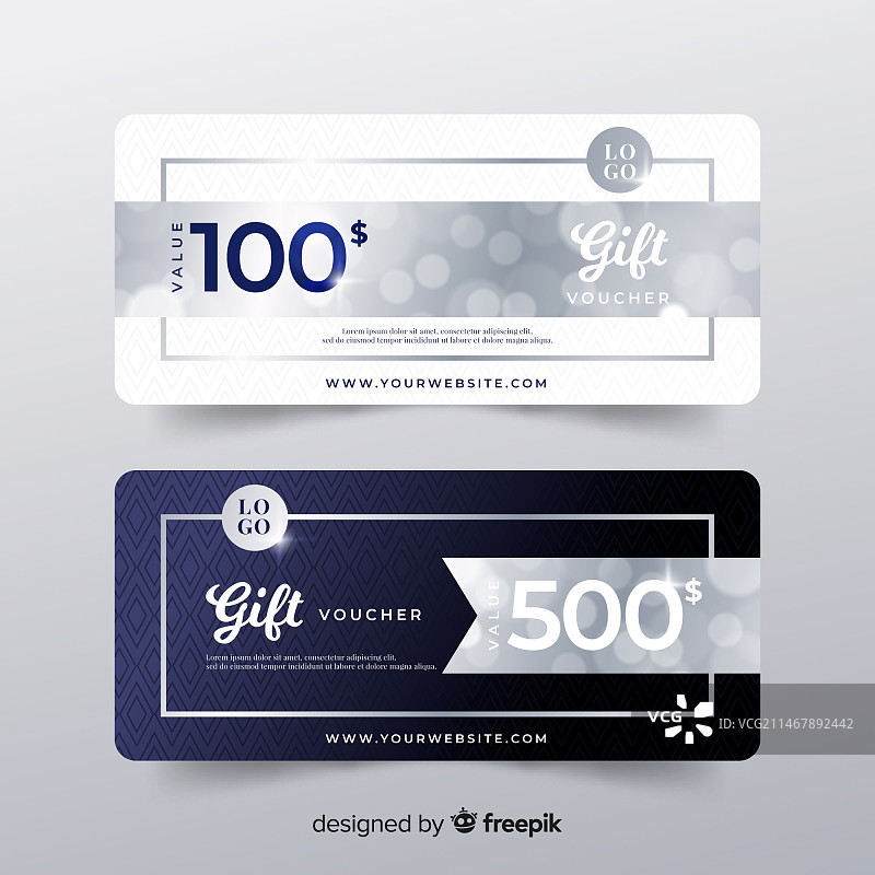 礼券模板图片素材