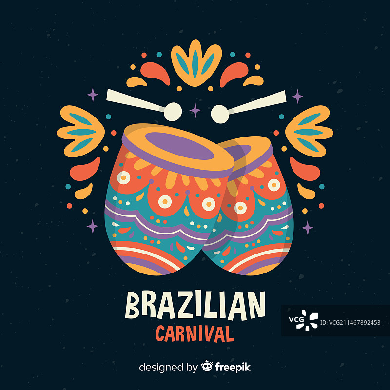巴西狂欢节背景图片素材
