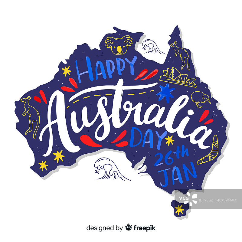 澳大利亚日图片素材