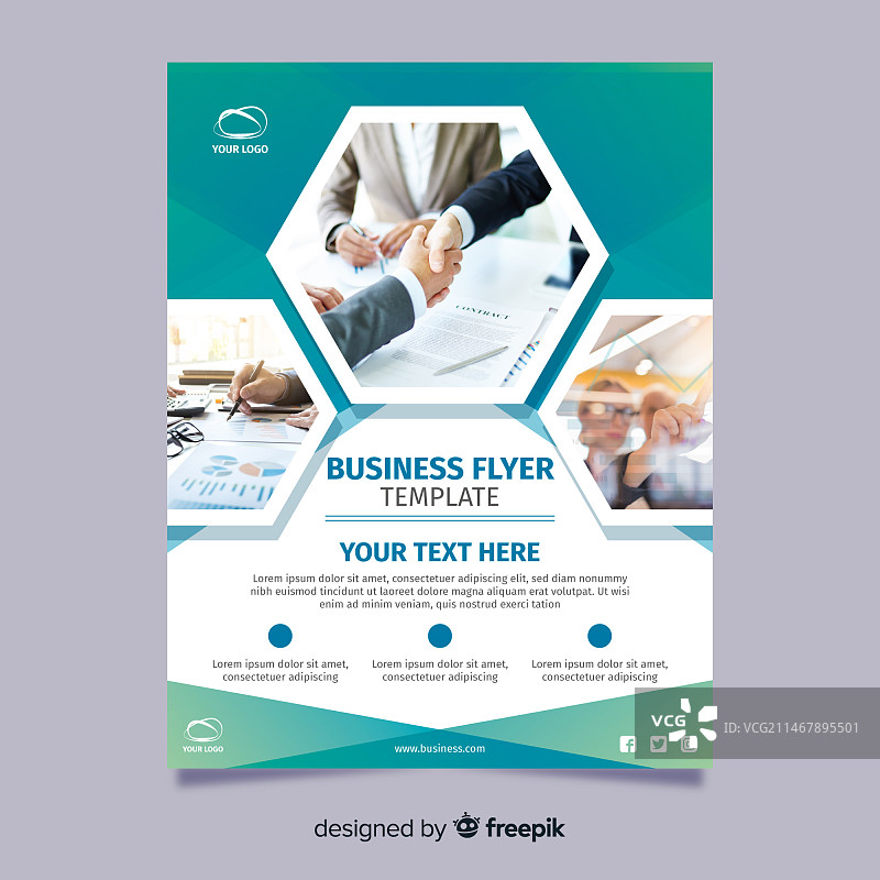 摄影商业宣传单图片素材