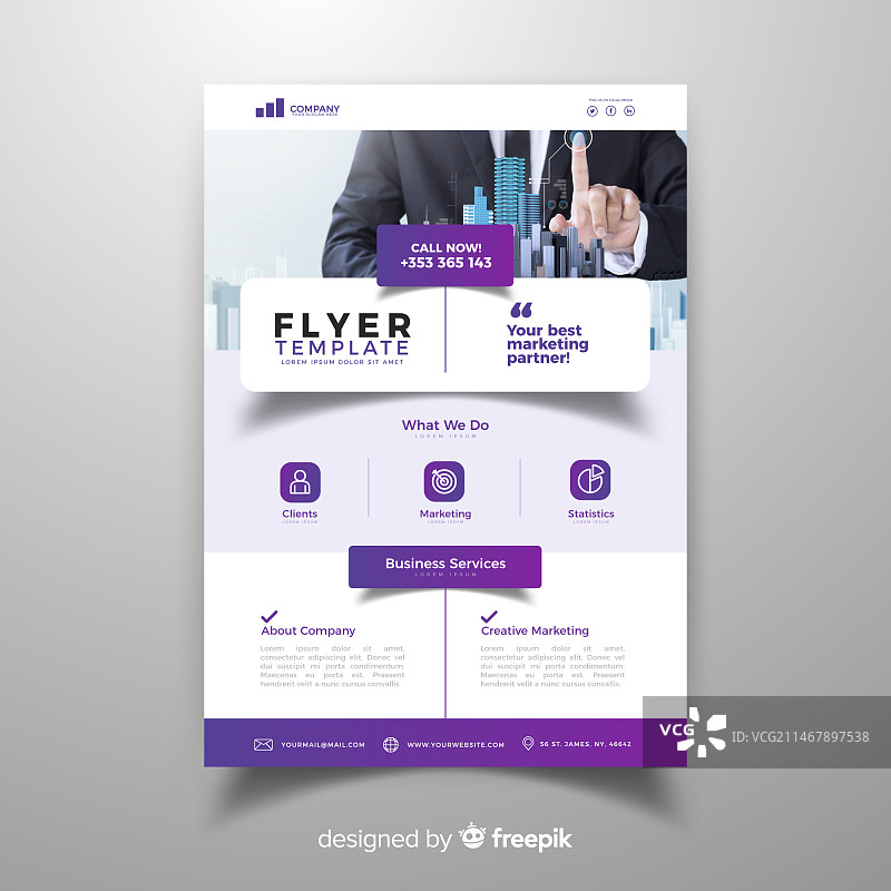 摄影商业宣传单图片素材