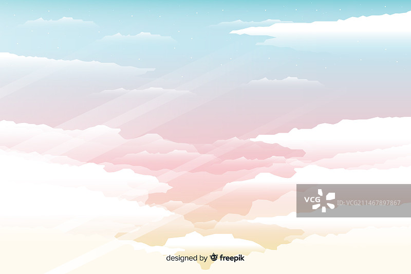 壮观的天空背景图片素材