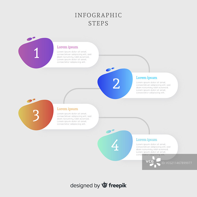 信息图步骤图片素材