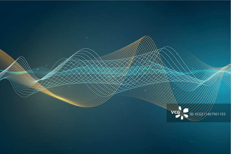 彩色均衡器波浪壁纸概念图片素材