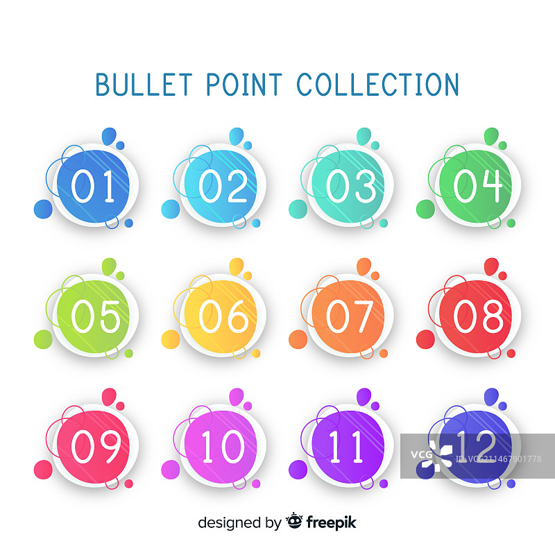 项目符号集合图片素材