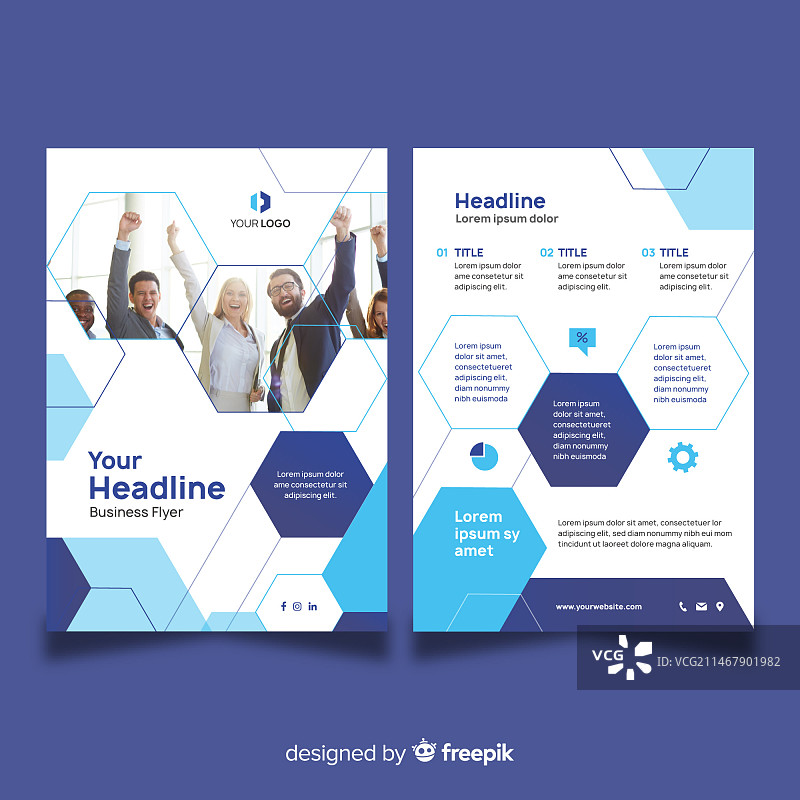 商业传单模板图片素材