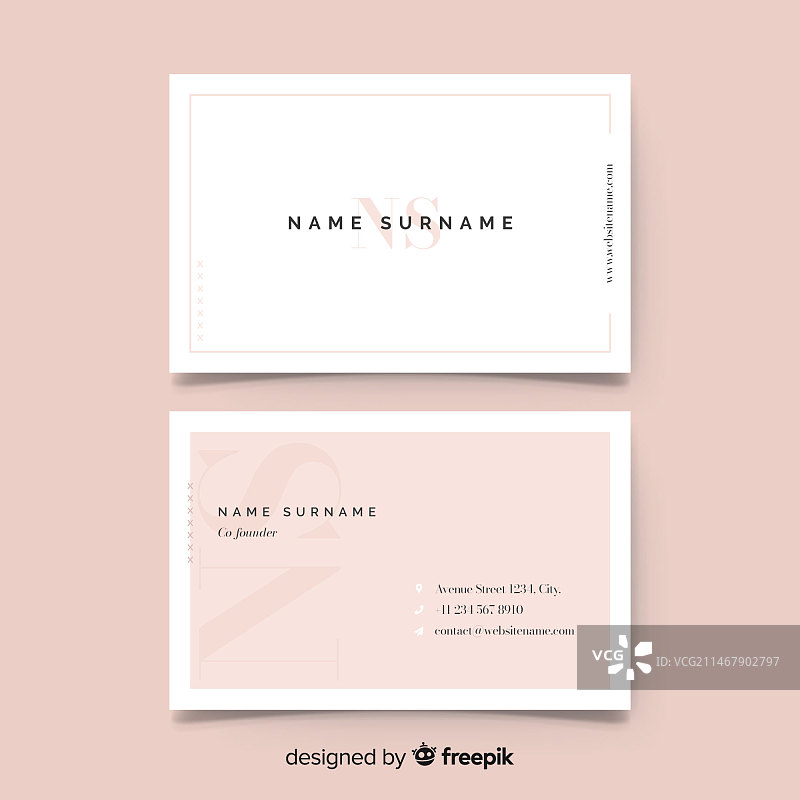 名片模板图片素材