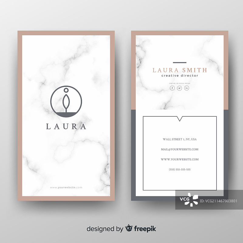 名片模板图片素材