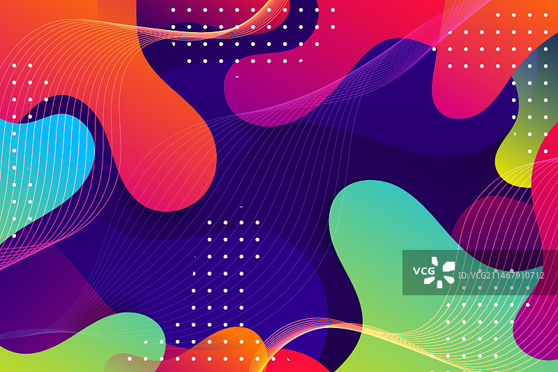 背景：彩色抽象图片素材