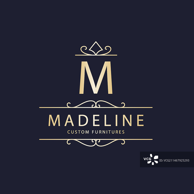 精美家具Logo概念图片素材