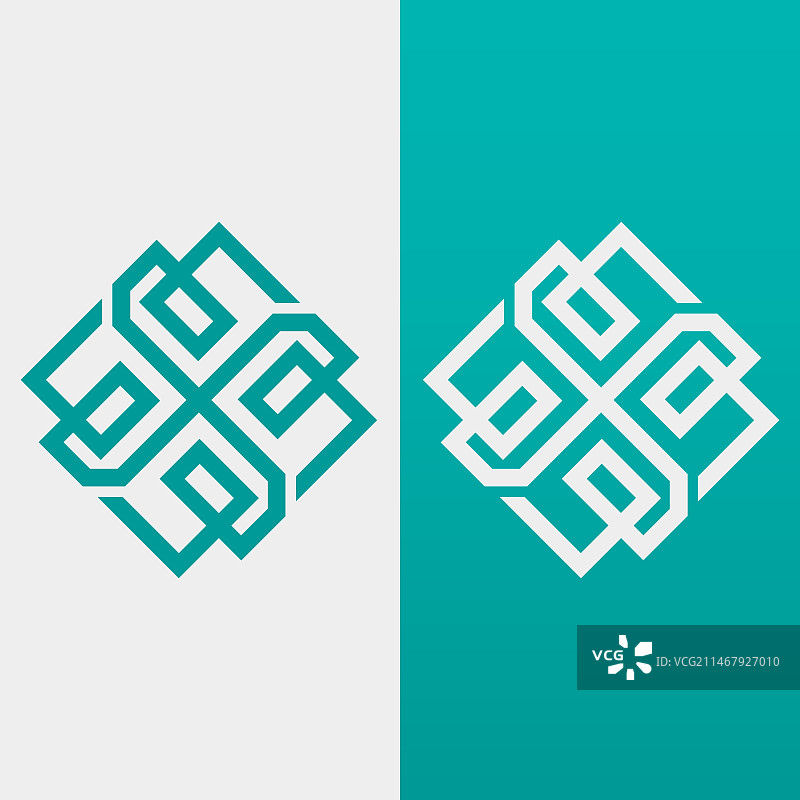 抽象Logo（两种版本）图片素材