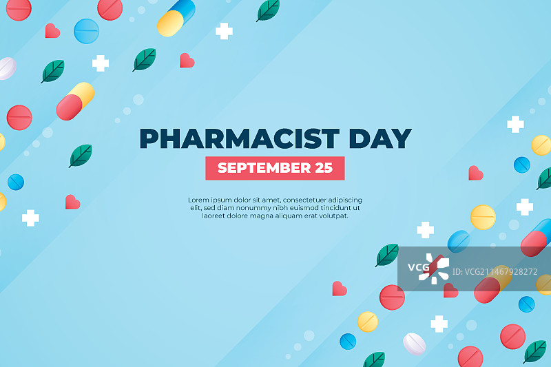 药剂师日渐变背景图片素材