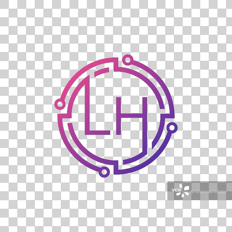 创意专业的标志设计首字母字母图片素材