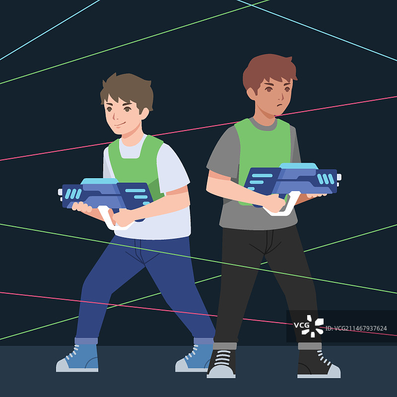 手绘激光标签插画图片素材