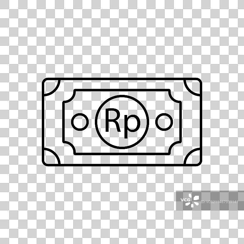 印尼盾货币图标图片素材